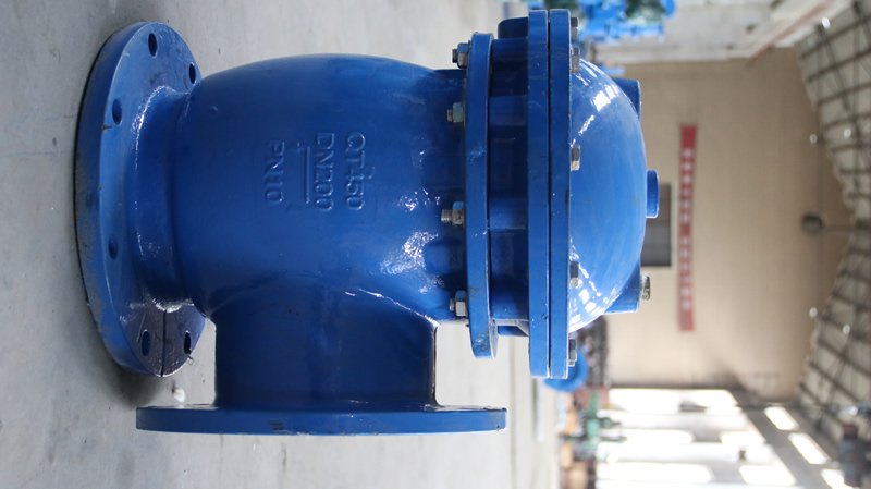 球墨鑄鐵PNF-10手動快開式排泥閥汙水處理廠